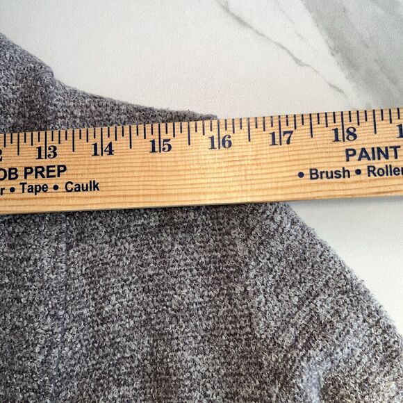 Barefoot Dreams Cozychic Lite Circle Cardigan Size M Purple Open Front Pockets - Picture 3 of 11